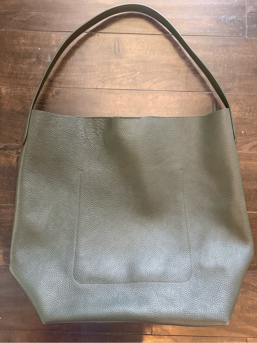 Mansur Gabriel Maxi Cabas Bag in Seaweed - Picture 4 of 9